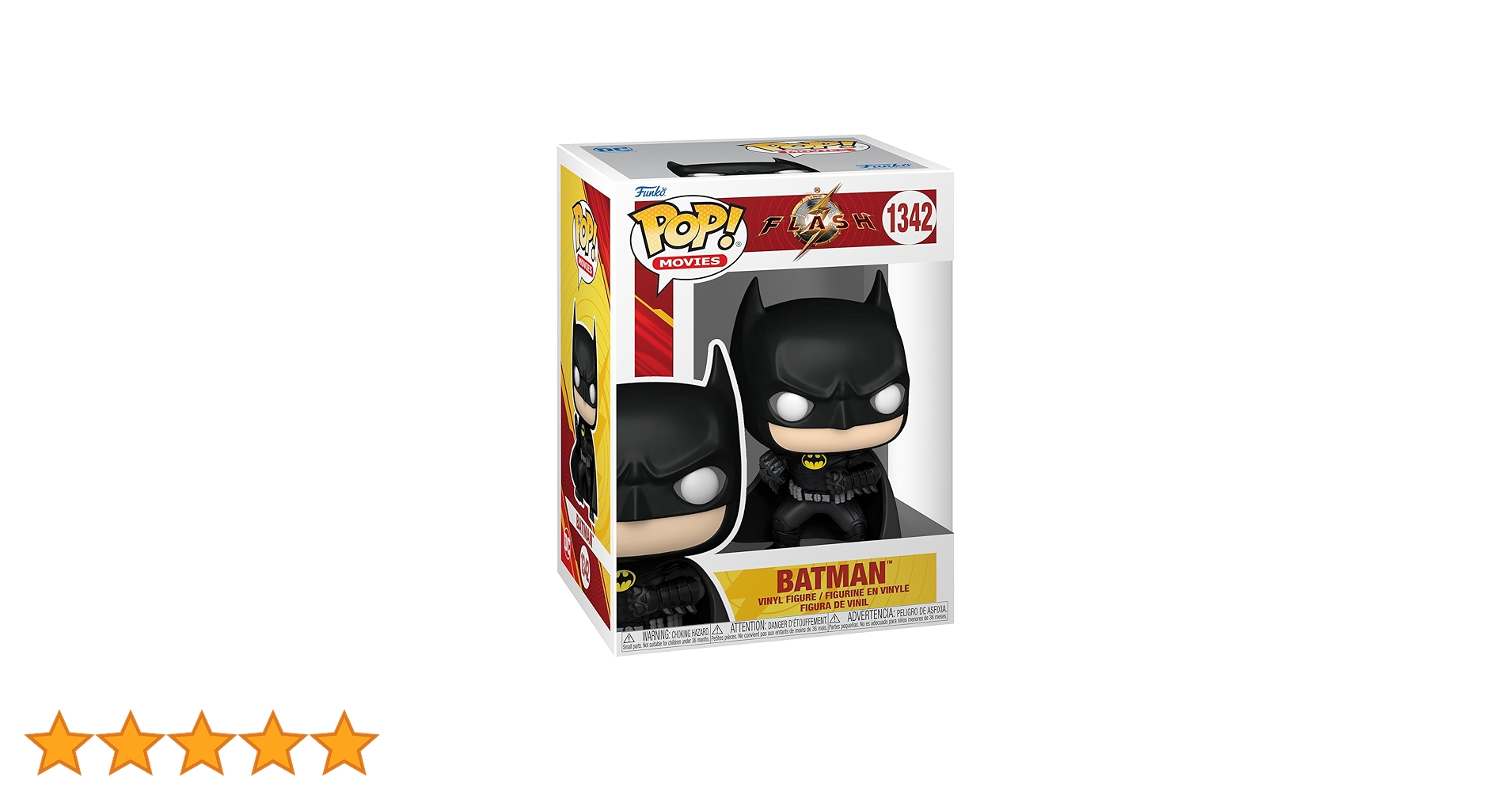 POP! MOVIES THE FLASH - BATMAN (KEATON) #1342 - FUNKO
